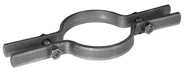 2" Riser Clamp; Black & Galvanized