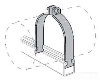 3/4" Rigid Conduit Clamp