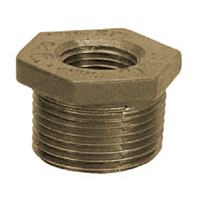 Lead Free* 1" Threaded Cast Bronze Hex Bushings