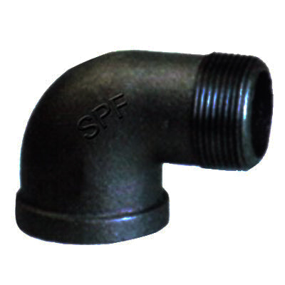 2" 90 Degree Black Malleable Iron Street Elbows