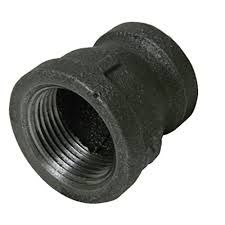 1-1/4" X 1/2" Black Malleable Iron Reducing Couplings