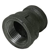 1-1/2" X 3/4" Black Malleable Iron Reducing Couplings