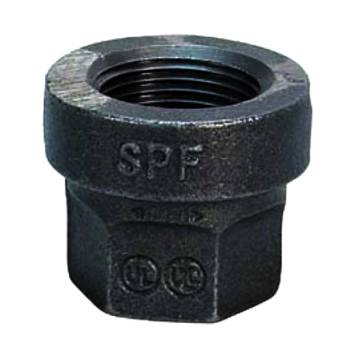 3" X 1-1/2" Black Malleable Iron Reducing Couplings