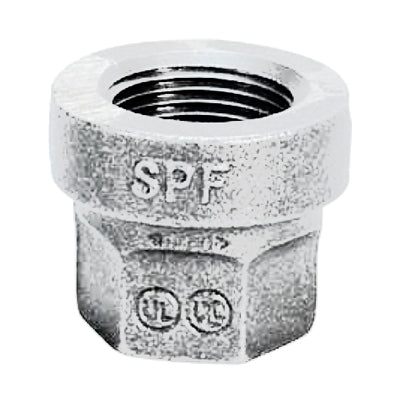 2-1/2" X 2" Galvanized Malleable Iron Reducing Couplings