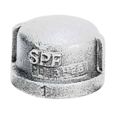 4" Galvanized Malleable Iron Caps