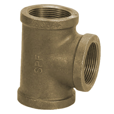 1/2" Lead Free* Threaded Cast Bronze Tees