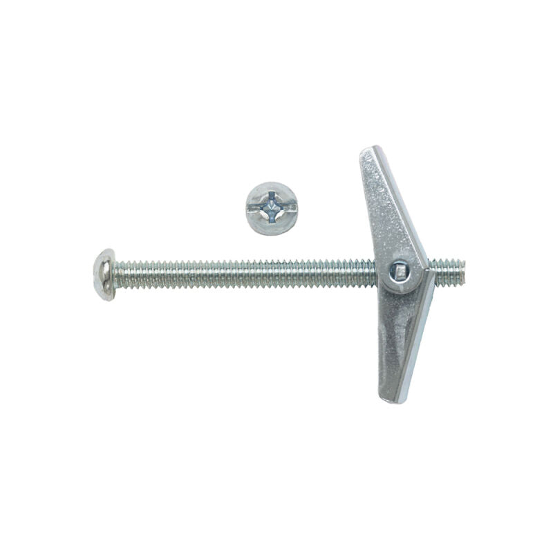 1/4 x 3 Round Head Toggle Bolt Zinc Plated