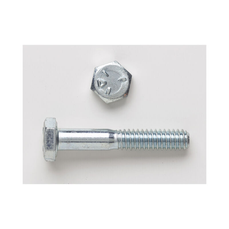 3/8-16 x 1-1/4 Hex Cap Screw Grade 5 Zinc Plated (Jar)