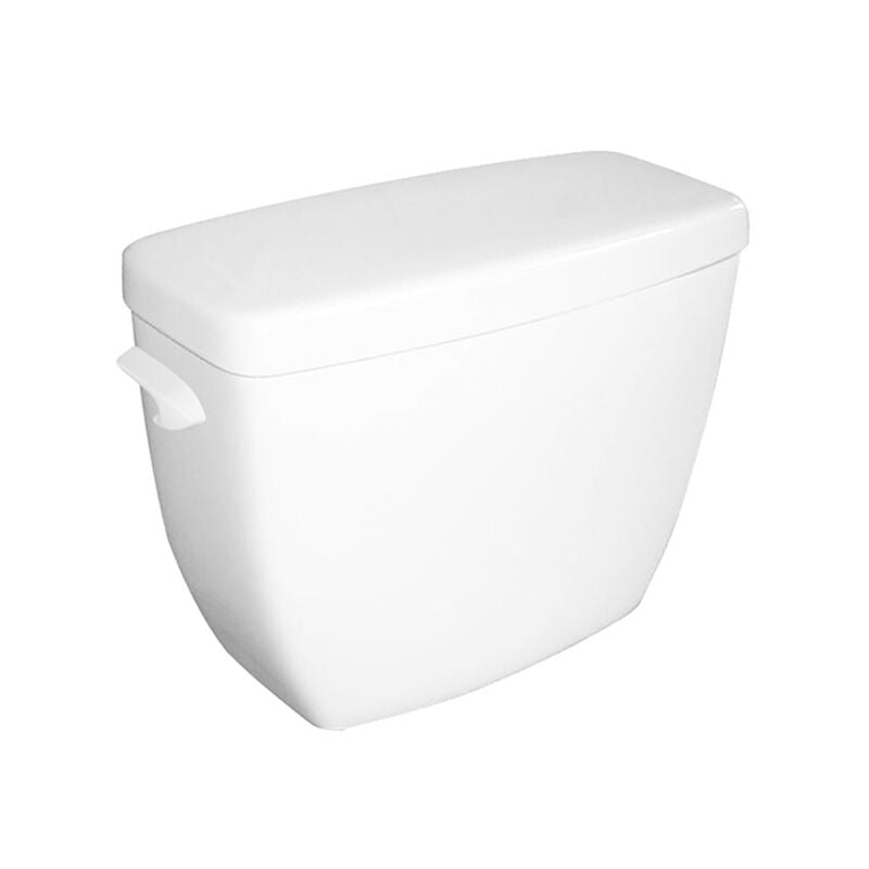 1.6 GPF, 10", Left-Hand Flush Tank, White