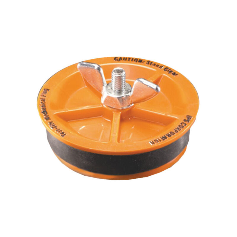 8" Twist-Tite Mechanical Wing Nut Test Plug
