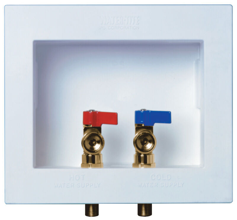 Dual Drain 1/4 Turn PEX Valve w/Hammer Arrester