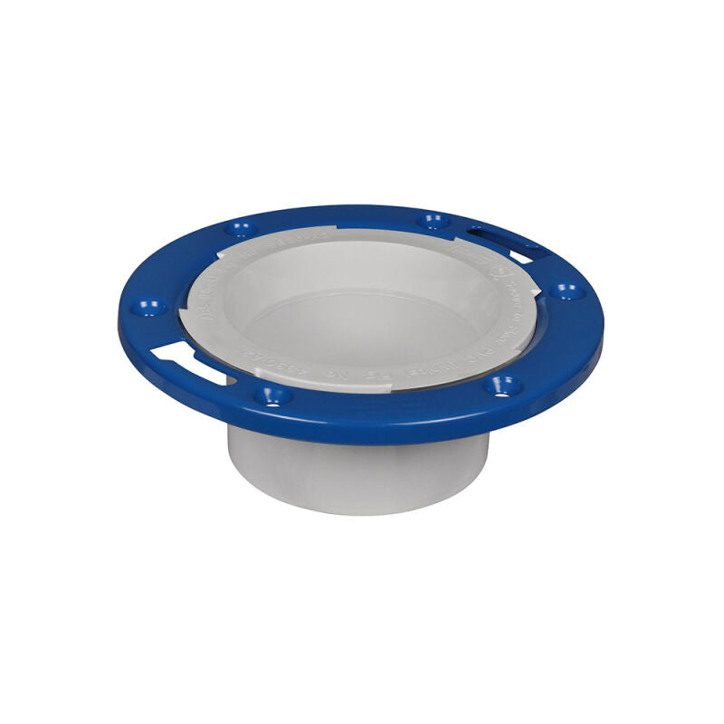 3" or 4" PVC Adjustable Metal Ring Closet Flange