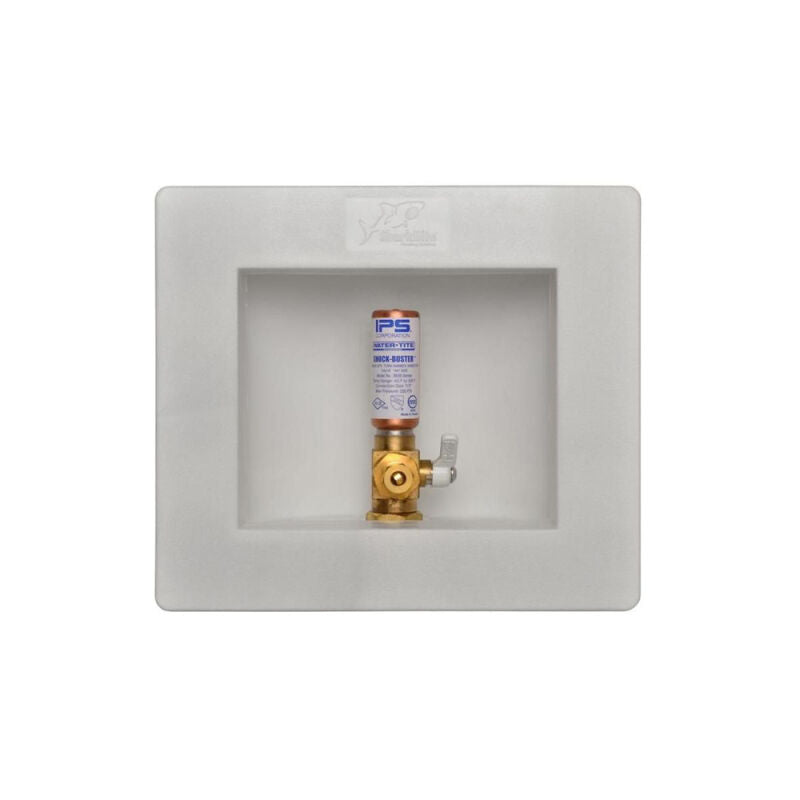 Lead Free* 1/4 PEX F1960 Hammer Arrestor Valve Ice Maker Box