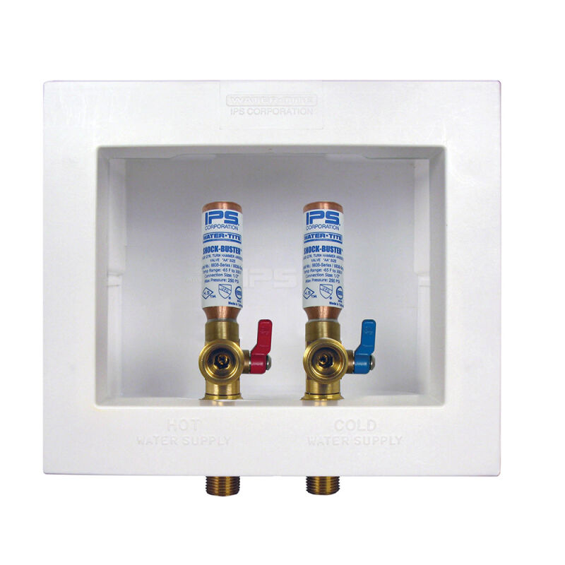 Center Drain 1/4 Turn CPVC Valve w/Hammer Arrester