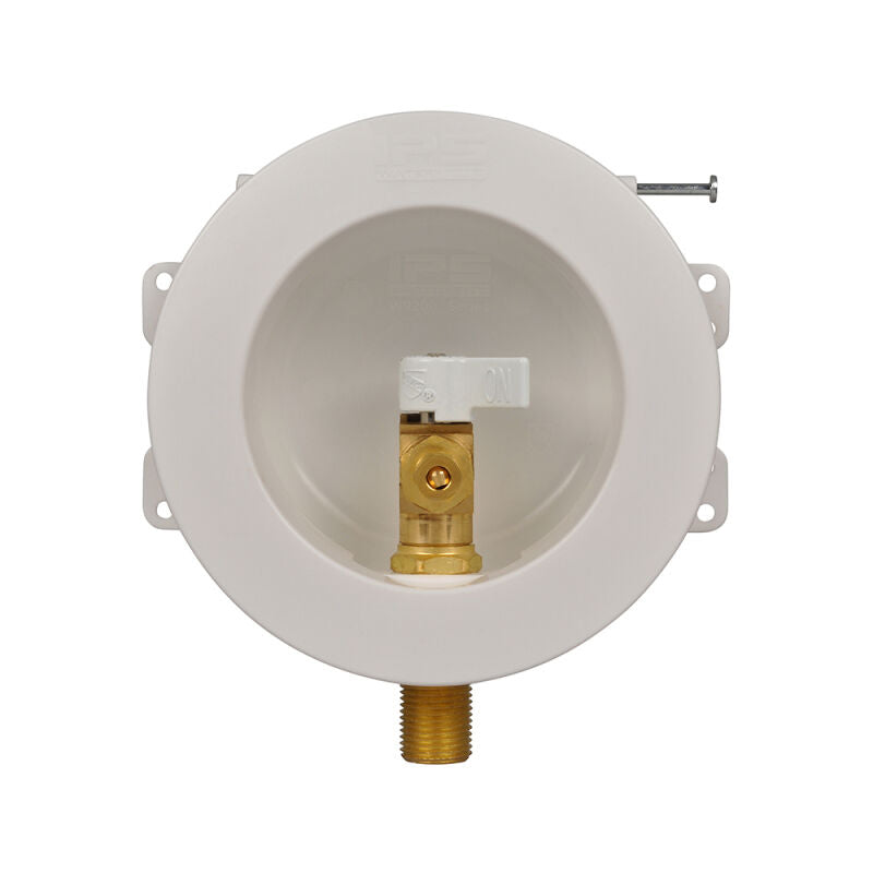 Lead Free* Round Mini IM Boxes 1/2" CPVC Conx. with Qtr Turn Valve