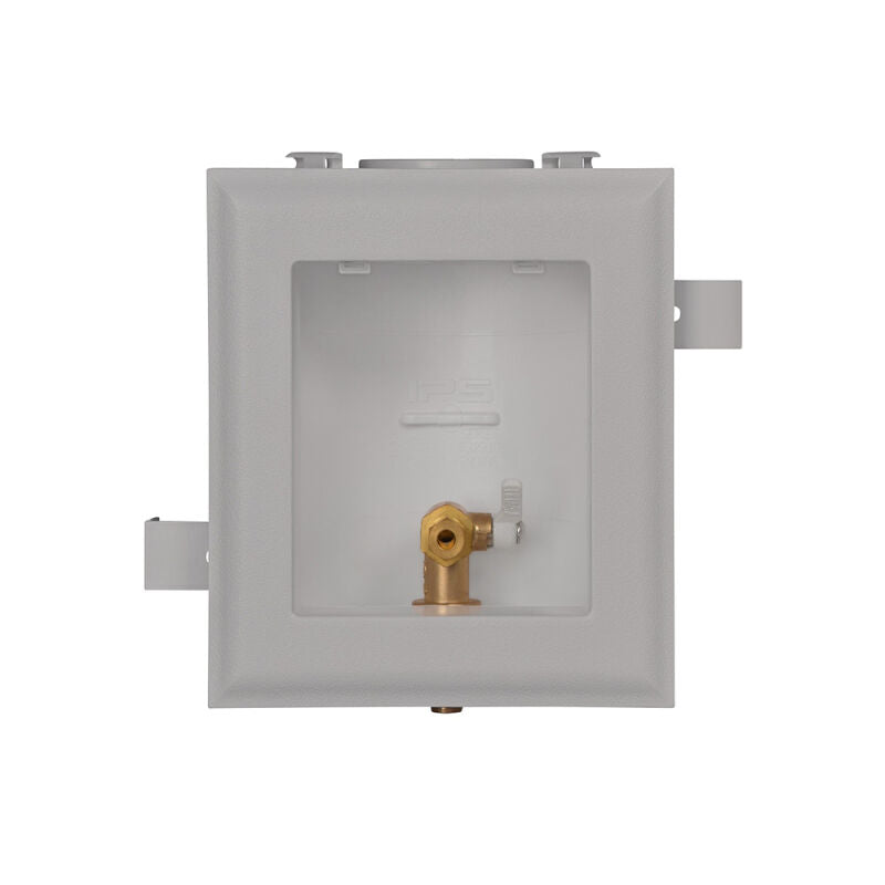1/2" WIRSBO Conn Plastic Ice Maker Multibox W/Qtr Turn Valve