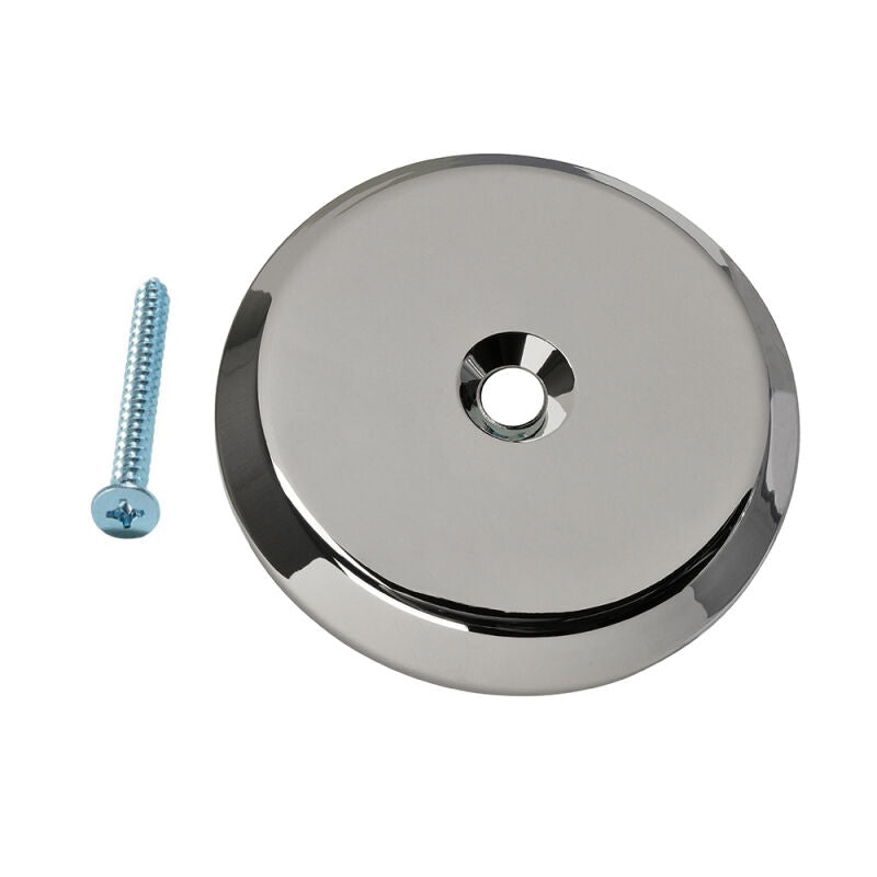 5-1/2" ABS Chrome Flat Cleanout Cover