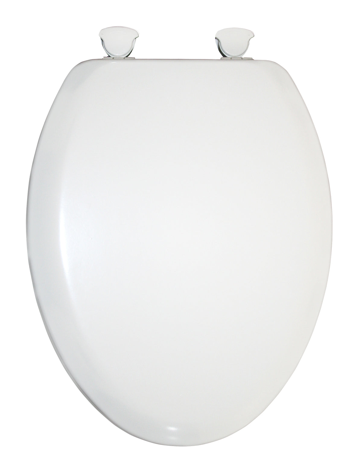 Premium Elongated Molded Wood Seat - White - White