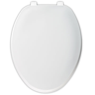 Basic Elongated Plastic Seat - White - White