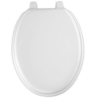 Elongated Molded Wood Seat for Vortens - White - White