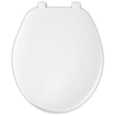 Basic Round Plastic Seat - White - White