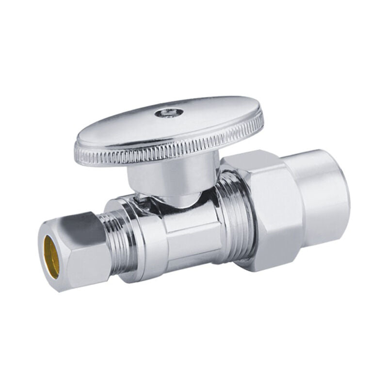 Lead Free* Straight Stop - 1/2" CPVC x 3/8" O.D. Comp.