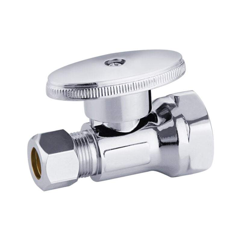 Lead Free* Straight Stop - 1/2" FIP x 3/8" O.D. Comp.
