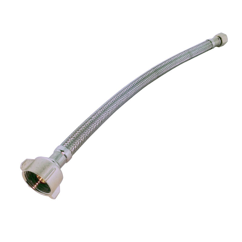 Closet Connector - 3/8" Comp. x 7/8" x 20" Ballcock