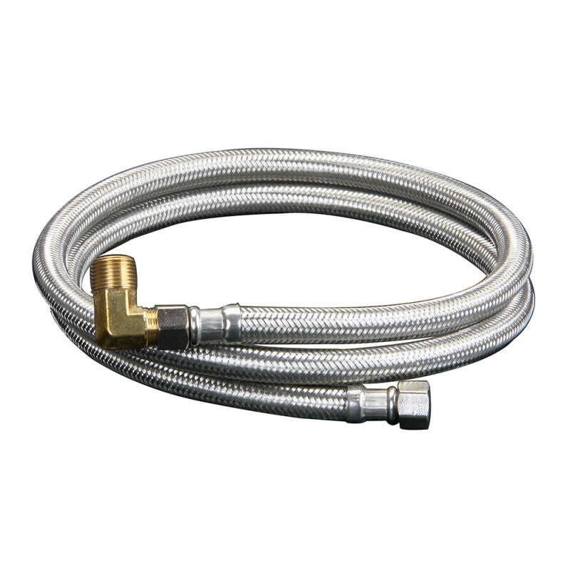 Dishwasher Connector - 3/8" Comp. x 3/8" Comp. with 3/8" MIP elbow x 72"