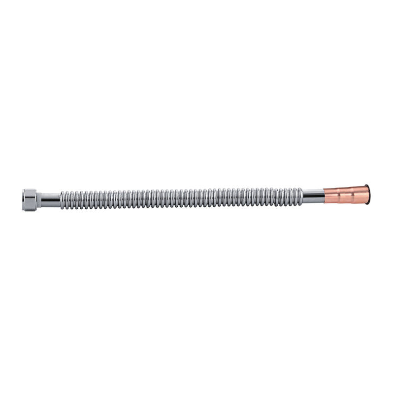 Stainless Steel Water Heater Connector - 3/4" FIP X 3/4" Female Sweat x 24"