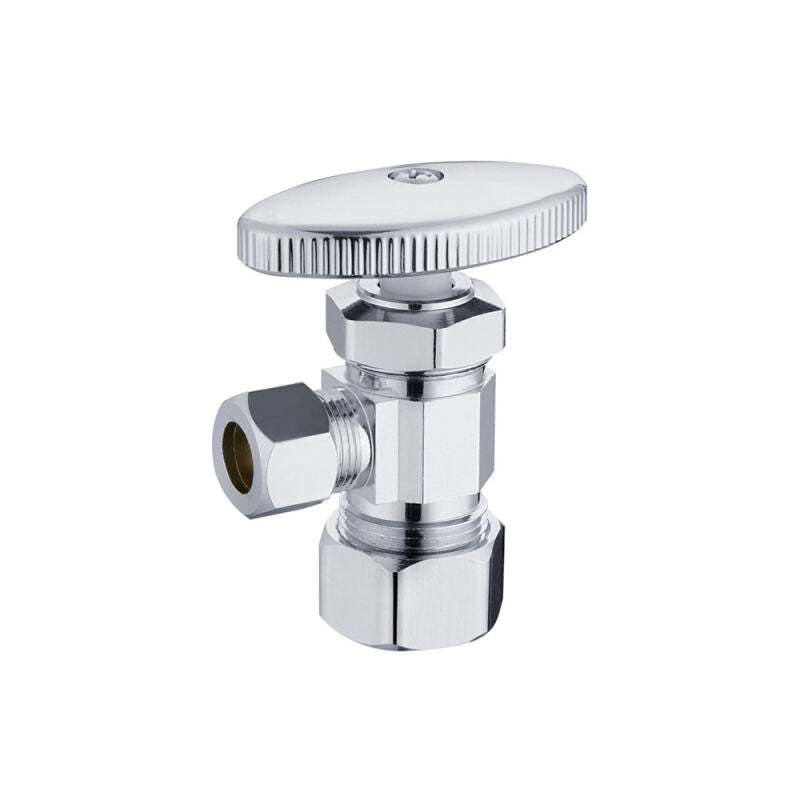 Lead Free* Angle Stop - 1/2" Nom COMP x 3/8" COMP