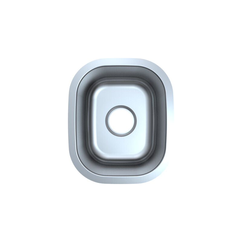 15" x 12-5/8" Single Bowl Undermount