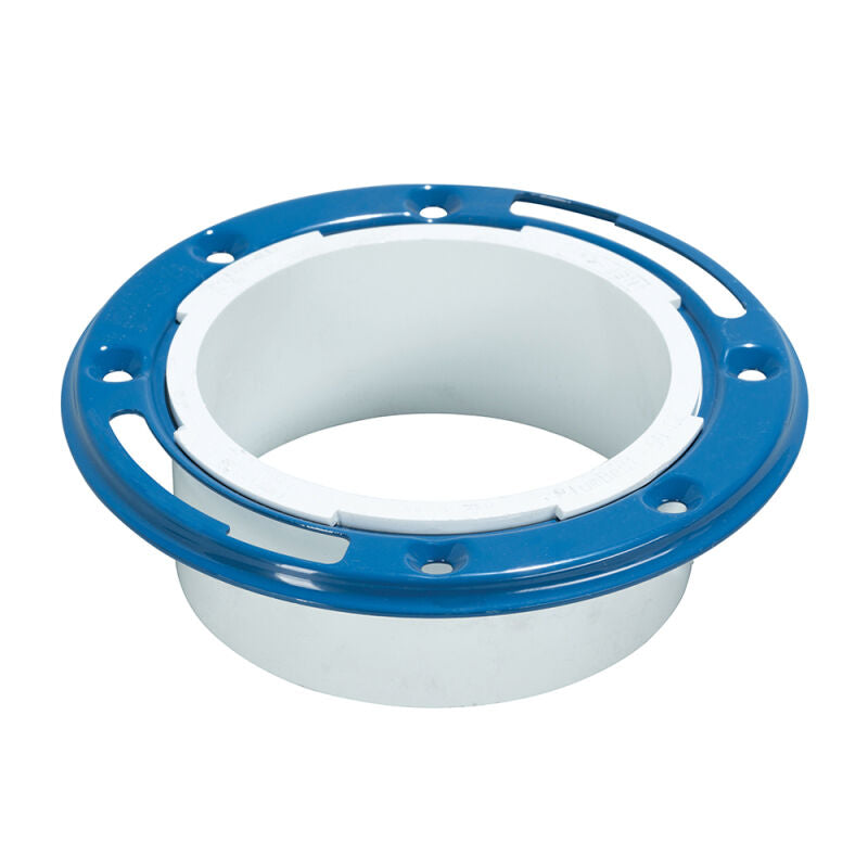 4in Hub Adjustable Ring Closet Flange - PVC