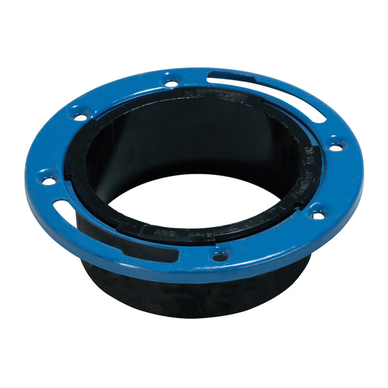4in Hub Adjustable Ring Closet Flange - ABS