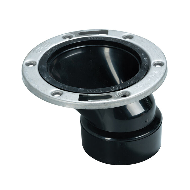 Adjustable Ring Offset Closet Flange - ABS