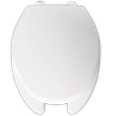 Commercial (Hospitality) Elongated Plastic Seat - White