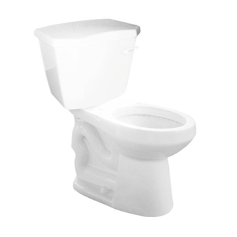 1.6 Designer Series Round, Two-Piece, Standard Height, 12" Toilet Combination, Right-Hand Flush with Fluidmaster® 400A Ballcock - White