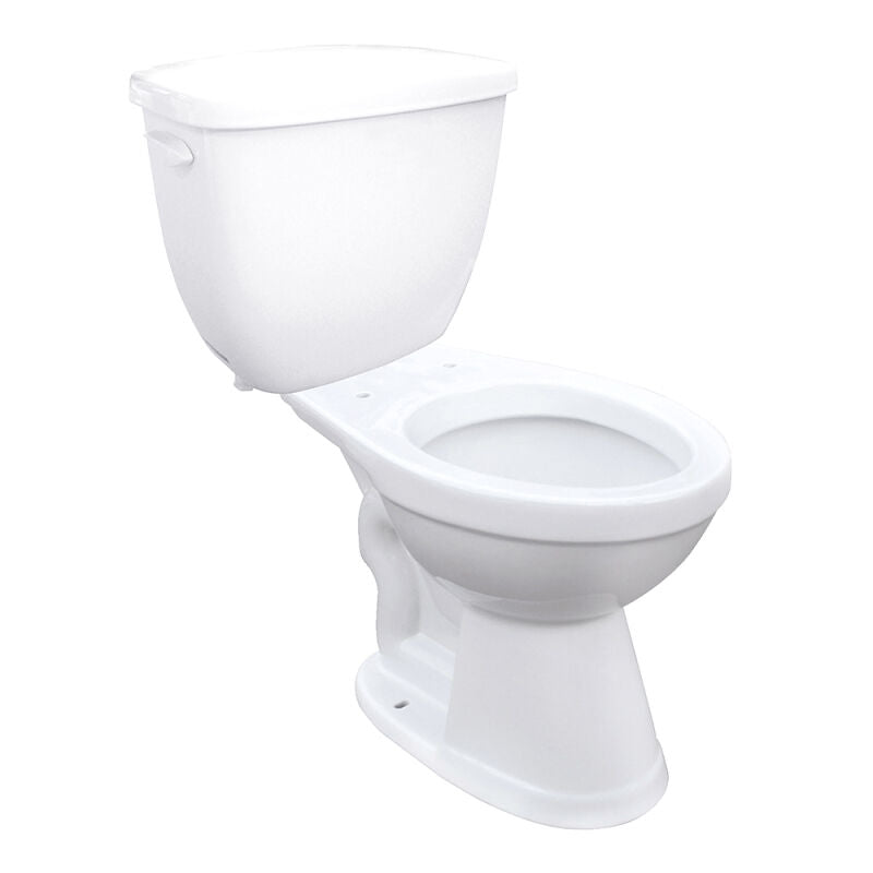 1.6 Elongated, Two-Piece, Comfortable Height (ADA), 12" Toilet Combination, Left-Hand Flush - White