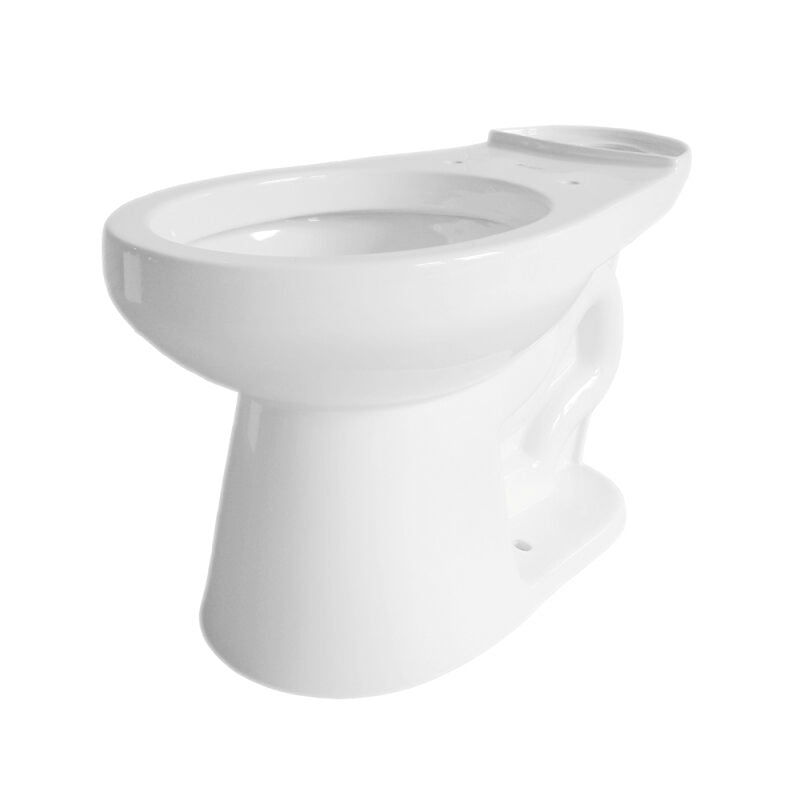 Round, Standard Height Bowl, White