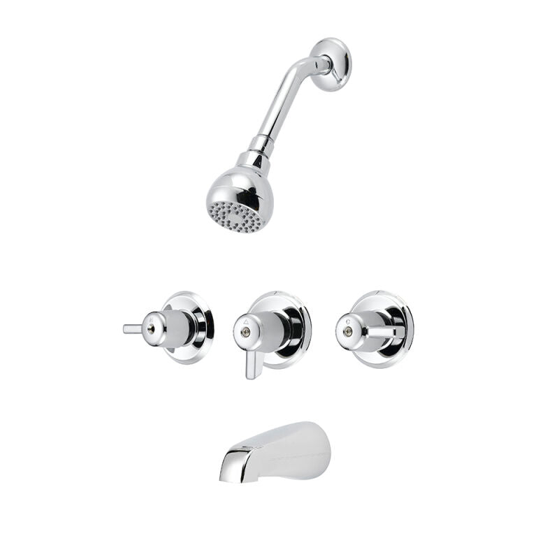 Chelmsford WaterSense Three Handle Tub & Shower (Complete)