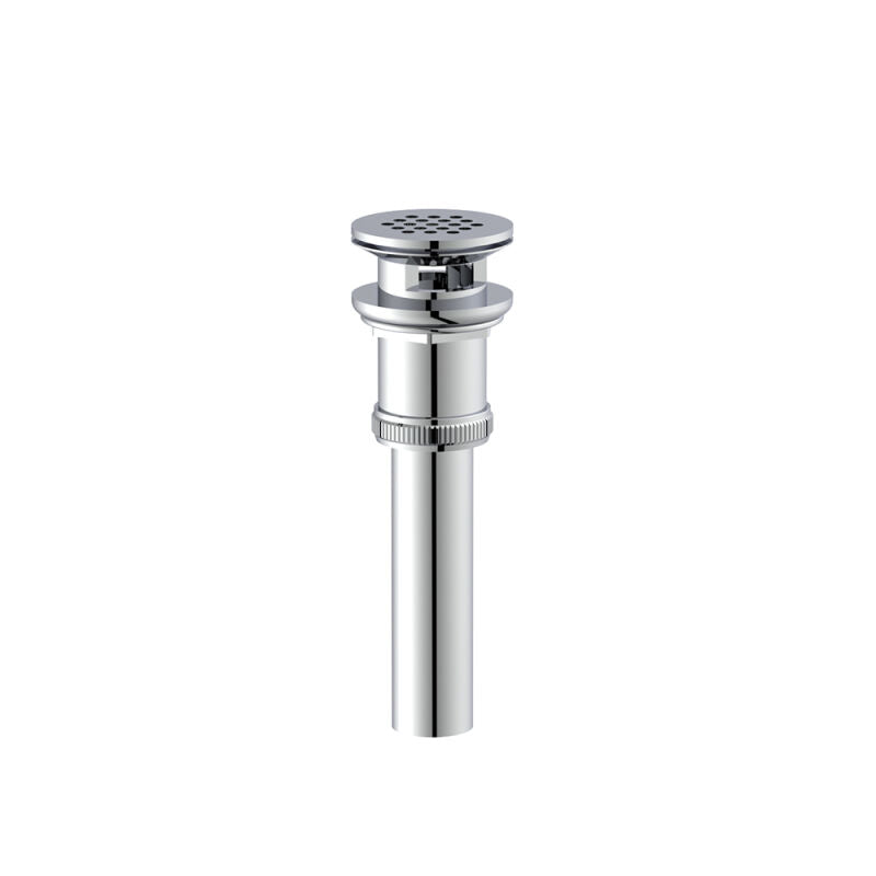 24 Gauge, 19 Hole Grid Drain with Overflow
