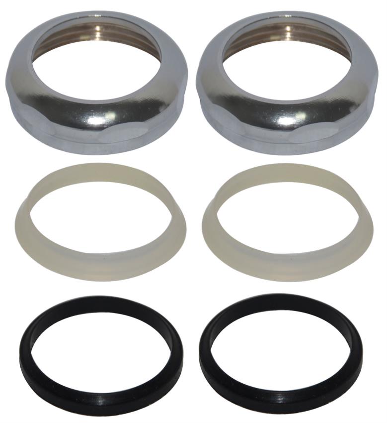 1-1/4" Nut Kit for 1-1/4" P-trap
