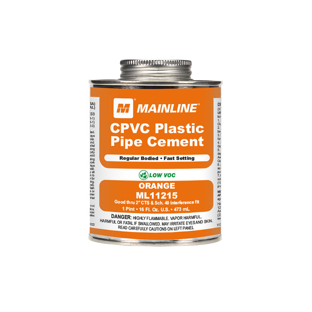 16 oz Orange Regular Body CPVC Cement