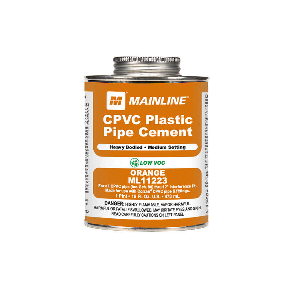16 oz Orange Heavy Body CPVC Cement
