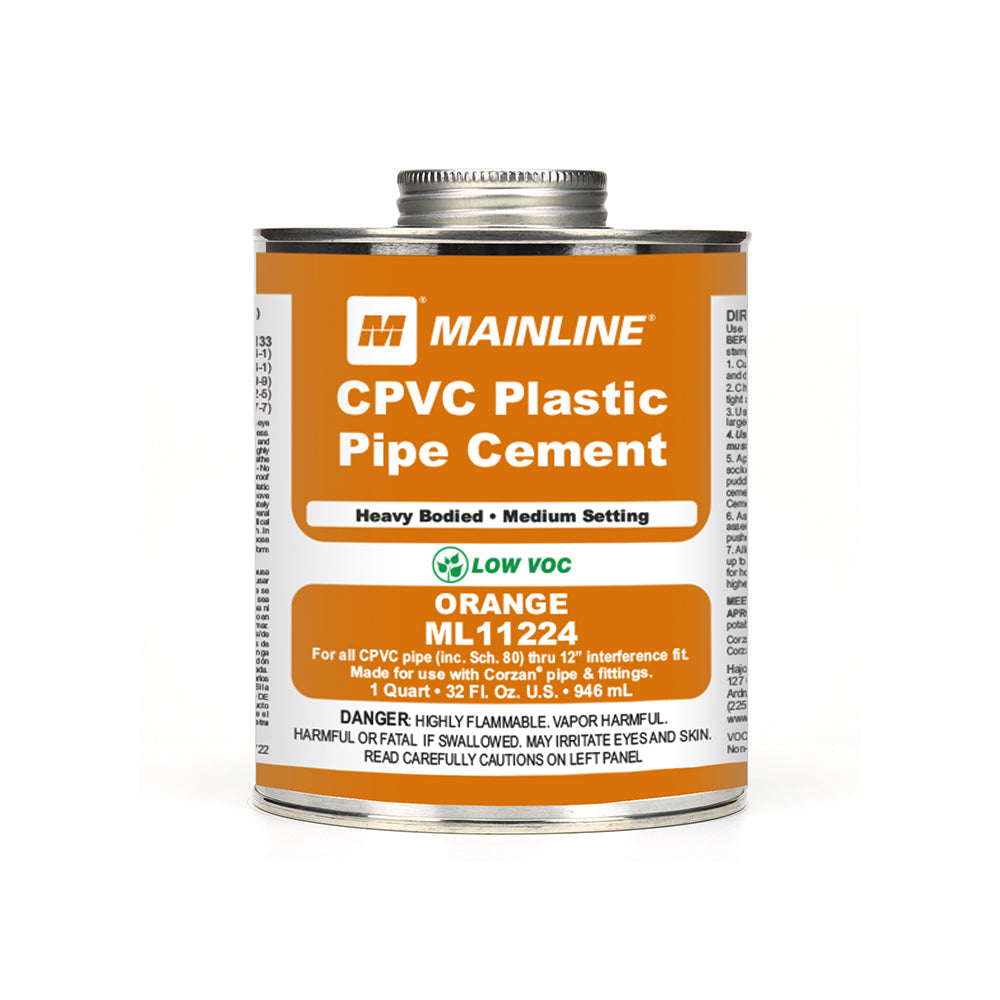 32 oz Orange Heavy Body CPVC Cement