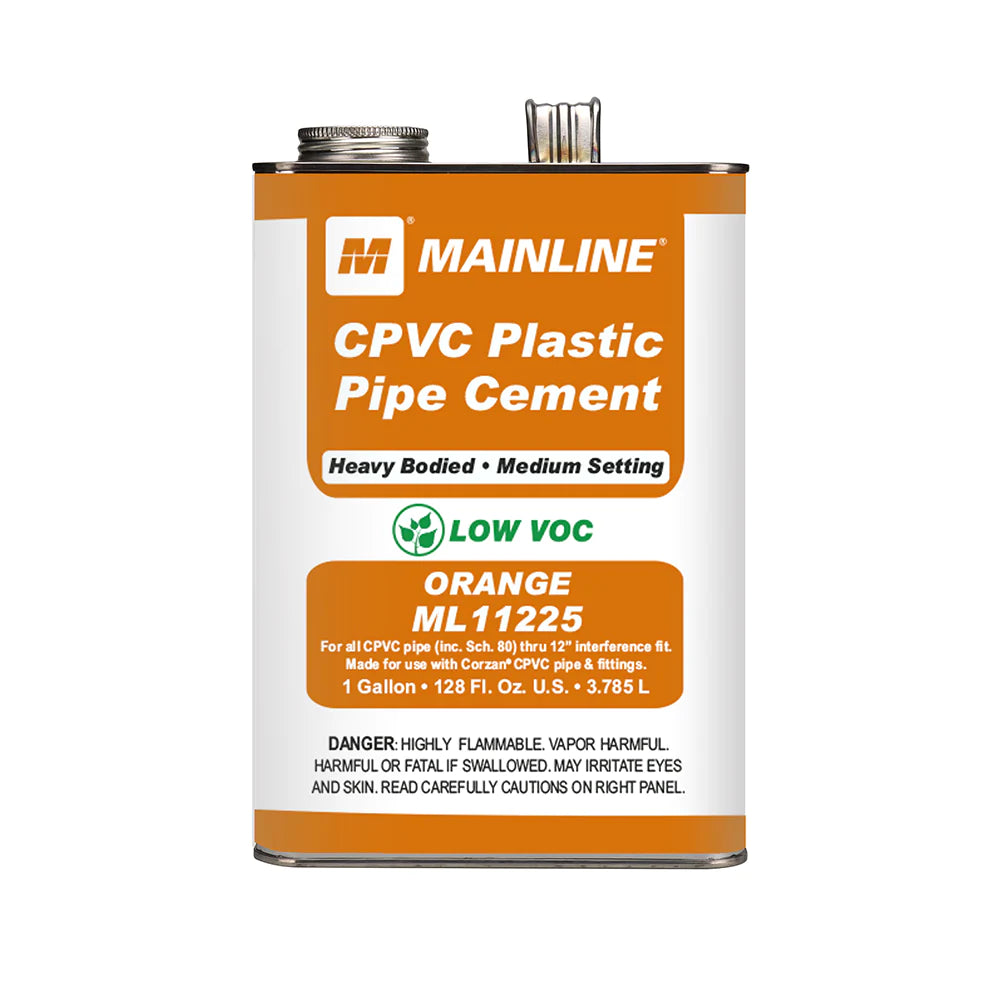 128 oz Orange Heavy Body CPVC Cement