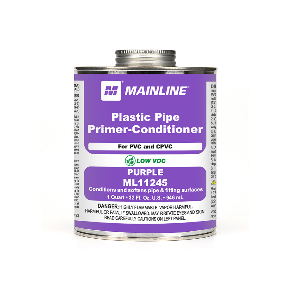 32 oz Purple Primer Conditioner for PVC and CPVC Cement