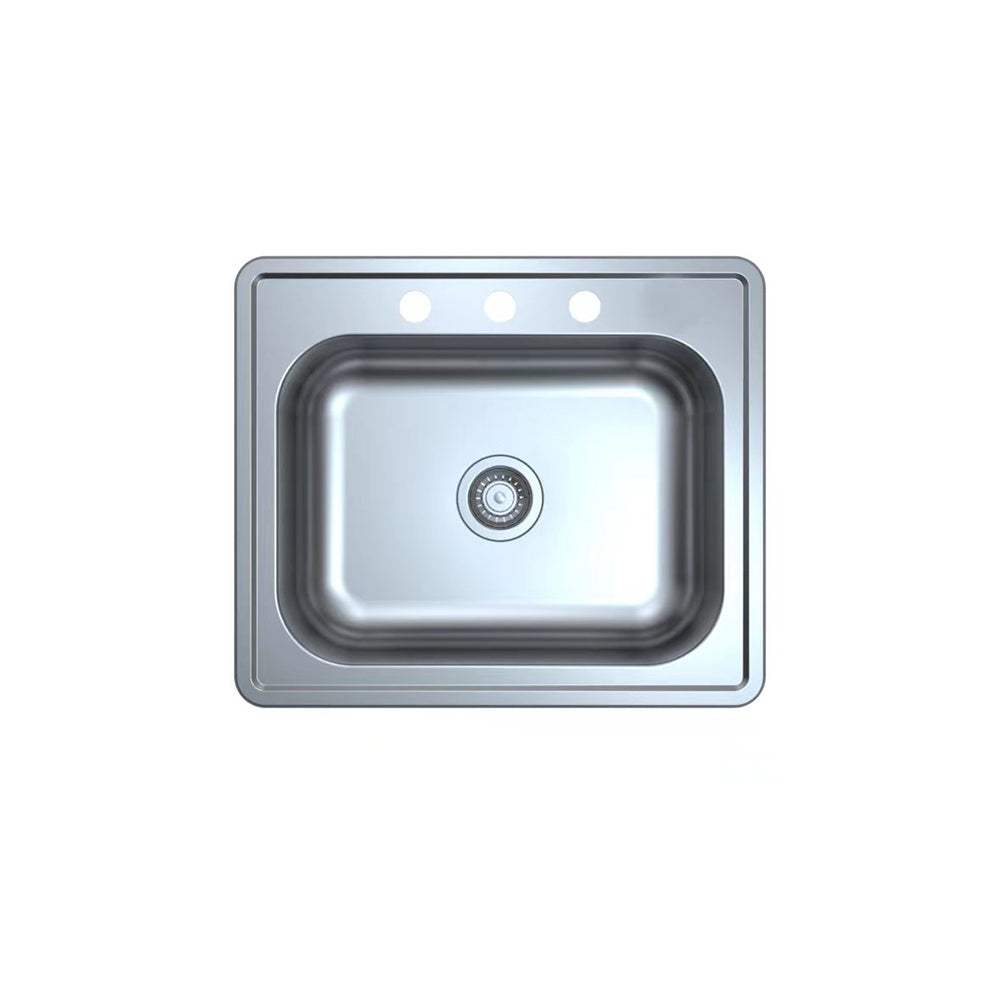 25" X 21" Overall Size, 22 Gauge - 3 Hole