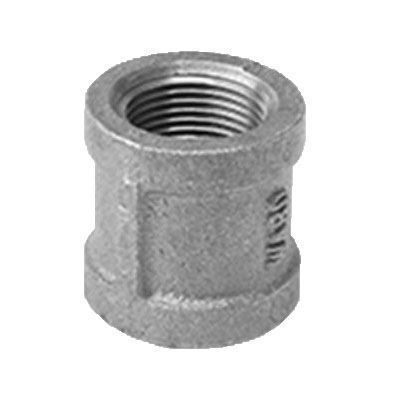 1/2" Galvanized Malleable Iron Couplings