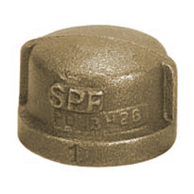 1" Lead Free* Threaded Cast Bronze Caps